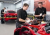 Montaż pierwszych egzemplarzy Audi R8 e-tron