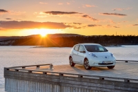 Wyniki sprzedaży aut elektrycznych w Norwegii po trzech kwartałach 2014r.