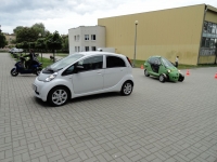 SIPE 2011 - jazdy próbne pojazdami elektrycznymi