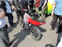 Zlot EV Żyrardów 2011 - elektryczny jednoślad zbudowany przez firmę Velokraft