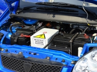 Zlot EV Żyrardów 2011 - testowy samochód elektryczny Instytutu Transportu Samochodowego