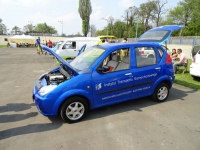 Zlot EV Żyrardów 2011 - testowy samochód elektryczny Instytutu Transportu Samochodowego