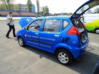 Zlot EV Żyrardów 2011 - testowy samochód elektryczny Instytutu Transportu Samochodowego