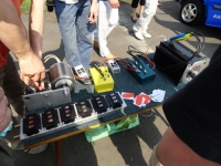 Zlot EV Żyrardów 2011 - prototypy elementów napędów firmy Extreme BLDC