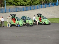 Zlot EV Żyrardów 2011 - Re-Volty firm Impact Automotive Technologies i 3xE - samochody elektryczne